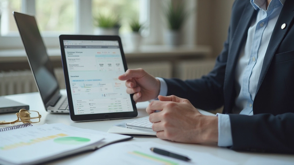 Профессиональное фото системы отслеживания расходов и учёта финансов